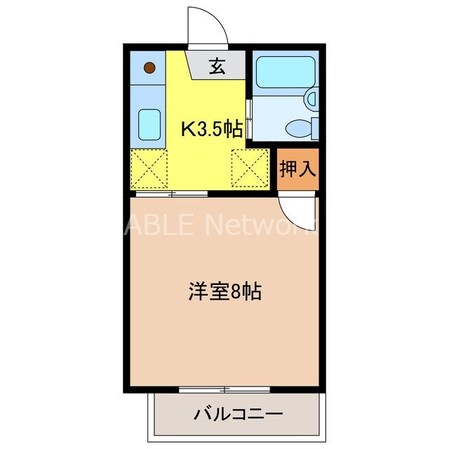 Ｍビレッジの物件間取画像